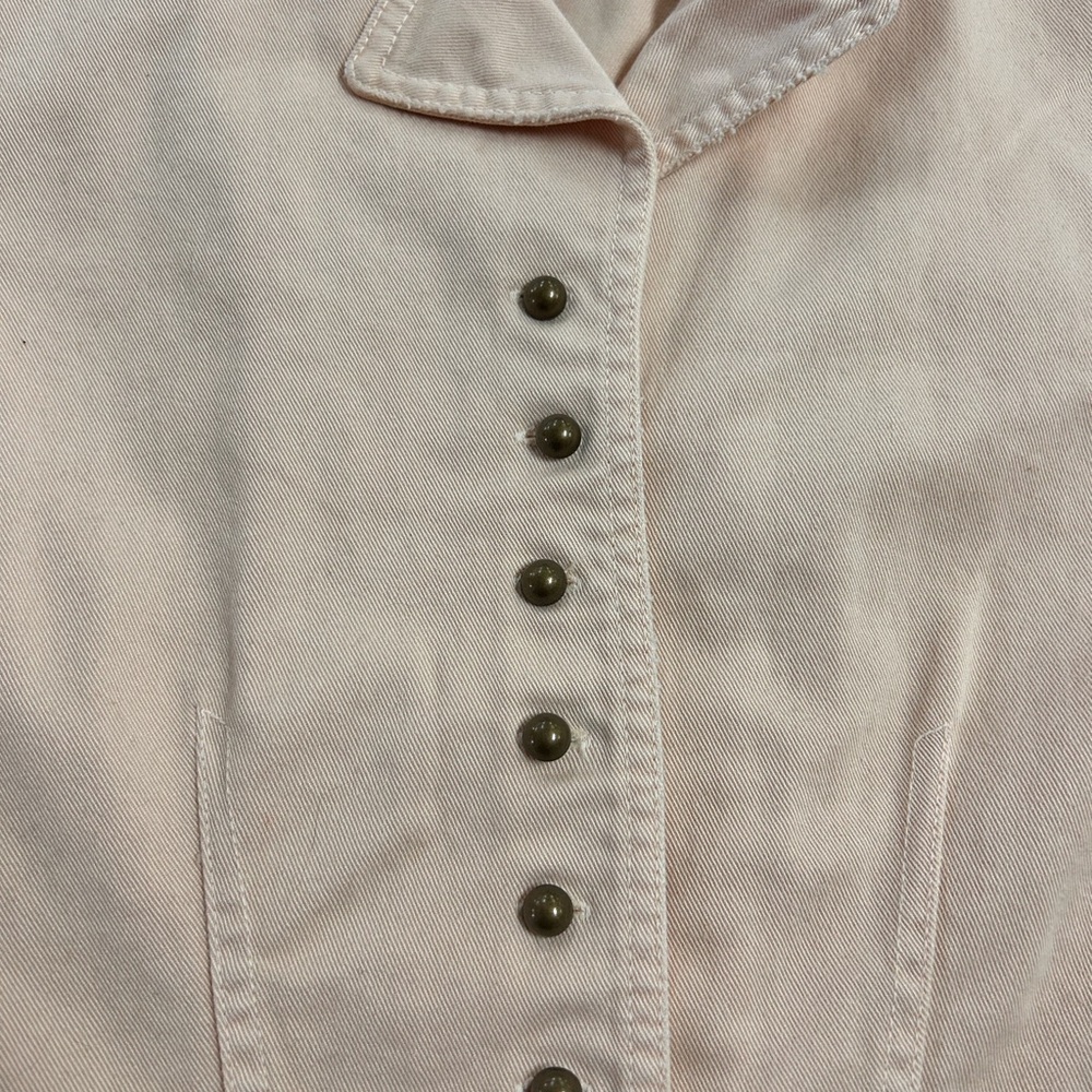 Women's Ralph Lauren peach denim Jacket - Picture 3 of 8